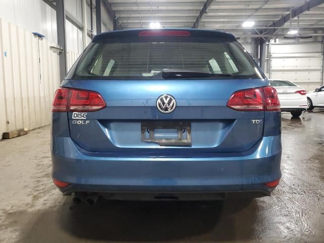 2015 Volkswagen Golf Sportwagen TDI S