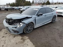 Salvage cars for sale at Finksburg, MD auction: 2022 Honda Civic Sport