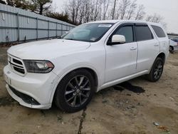 Dodge Durango gt salvage cars for sale: 2017 Dodge Durango GT