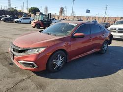 Salvage cars for sale at Wilmington, CA auction: 2019 Honda Civic LX