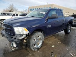 Salvage cars for sale at Littleton, CO auction: 2013 Dodge RAM 1500 ST