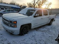 Chevrolet Vehiculos salvage en venta: 2015 Chevrolet Silverado K1500 LTZ