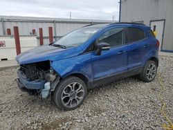 Ford Ecosport salvage cars for sale: 2020 Ford Ecosport SES