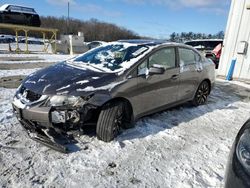 Salvage cars for sale from Copart Windsor, NJ: 2014 Honda Civic EXL