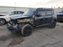 Salvage cars for sale at Dyer, IN auction: 2017 Jeep Renegade Latitude