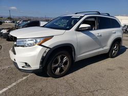 Salvage cars for sale at Van Nuys, CA auction: 2015 Toyota Highlander Limited