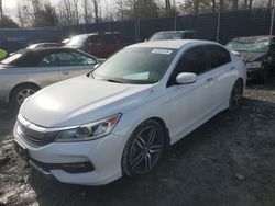 Honda salvage cars for sale: 2016 Honda Accord Sport