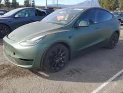 Salvage cars for sale at Rancho Cucamonga, CA auction: 2022 Tesla Model Y