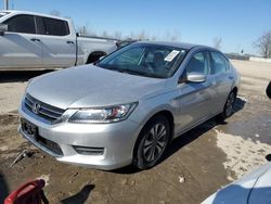 Vehiculos salvage en venta de Copart Pekin, IL: 2013 Honda Accord LX