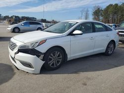 Salvage cars for sale at Dunn, NC auction: 2015 Hyundai Sonata SE