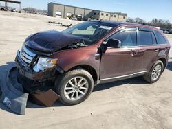 Salvage cars for sale from Copart Wilmer, TX: 2010 Ford Edge SEL