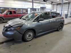 Salvage cars for sale at Pasco, WA auction: 2018 Nissan Leaf S