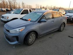 Salvage cars for sale at Portland, OR auction: 2020 KIA Rio LX