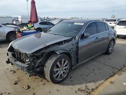 Salvage cars for sale at Sacramento, CA auction: 2010 Infiniti G37 Base