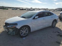 Salvage cars for sale at San Antonio, TX auction: 2019 Chevrolet Malibu LT