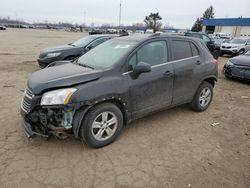 Salvage cars for sale at Woodhaven, MI auction: 2016 Chevrolet Trax 1LT