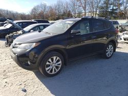 Salvage cars for sale at North Billerica, MA auction: 2015 Toyota Rav4 Limited