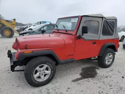 Salvage cars for sale at West Warren, MA auction: 1990 Jeep Wrangler / YJ S