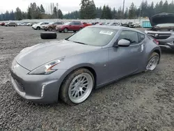 Salvage cars for sale at Graham, WA auction: 2020 Nissan 370Z Base