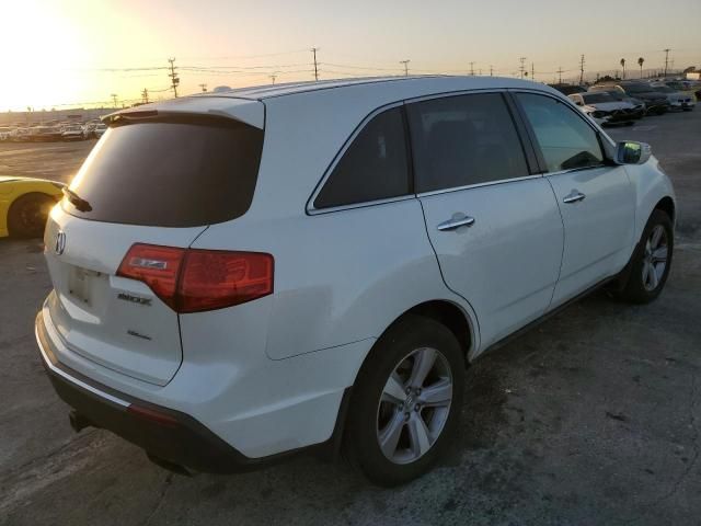 2012 Acura MDX Technology