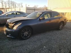 Salvage cars for sale from Copart Spartanburg, SC: 2011 Infiniti G37 Base