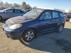 Salvage cars for sale from Copart Martinez, CA: 2004 Toyota Corolla Matrix XR