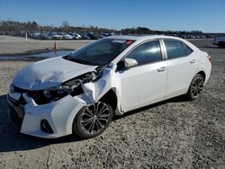 Salvage cars for sale at Lumberton, NC auction: 2015 Toyota Corolla L