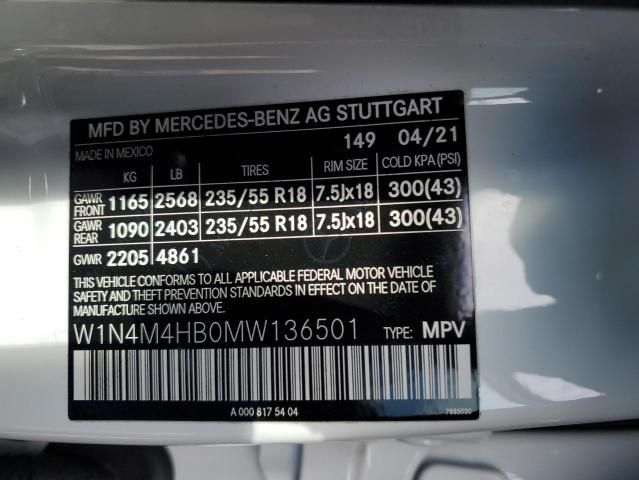 2021 Mercedes-Benz GLB 250 4matic