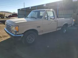 Salvage cars for sale from Copart Colorado Springs, CO: 1990 Ford F150