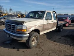 Salvage cars for sale at Portland, OR auction: 1992 Ford F250