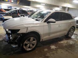 Salvage cars for sale at Indianapolis, IN auction: 2018 Audi Q5 Premium