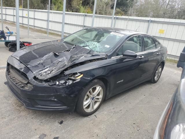 2018 Ford Fusion SE Hybrid