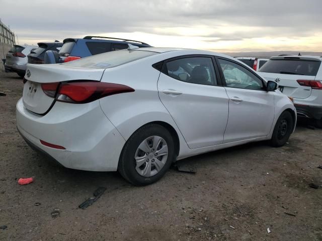 2016 Hyundai Elantra SE