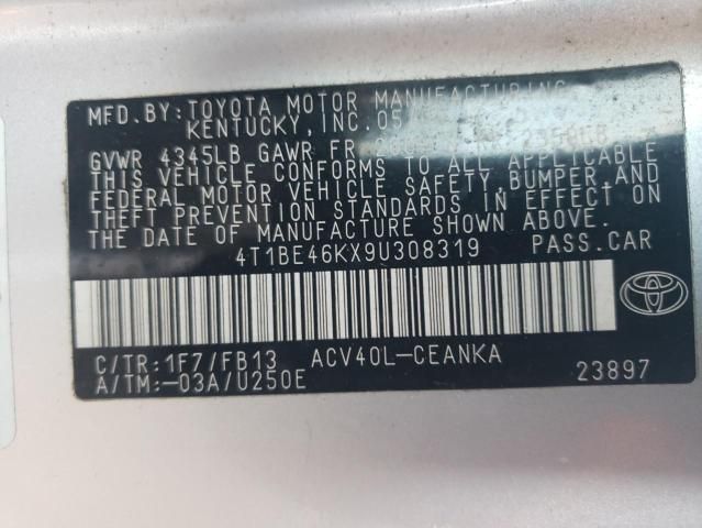 2009 Toyota Camry Base