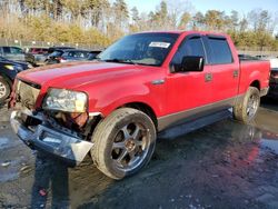 Salvage cars for sale at Waldorf, MD auction: 2004 Ford F150 Supercrew