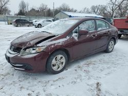 Honda salvage cars for sale: 2014 Honda Civic LX