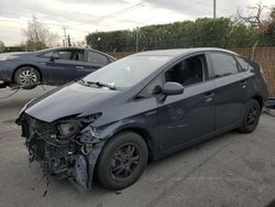 Salvage cars for sale at San Martin, CA auction: 2013 Toyota Prius