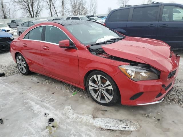 2018 Mercedes-Benz CLA 250 4matic