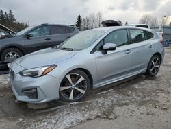 Salvage cars for sale from Copart Bowmanville, ON: 2017 Subaru Impreza Limited