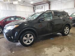 Salvage cars for sale at Franklin, WI auction: 2015 Toyota Rav4 XLE