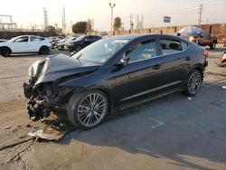 Salvage cars for sale at Wilmington, CA auction: 2017 Hyundai Elantra Sport