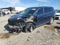 Salvage cars for sale at Temple, TX auction: 2019 Honda Pilot LX