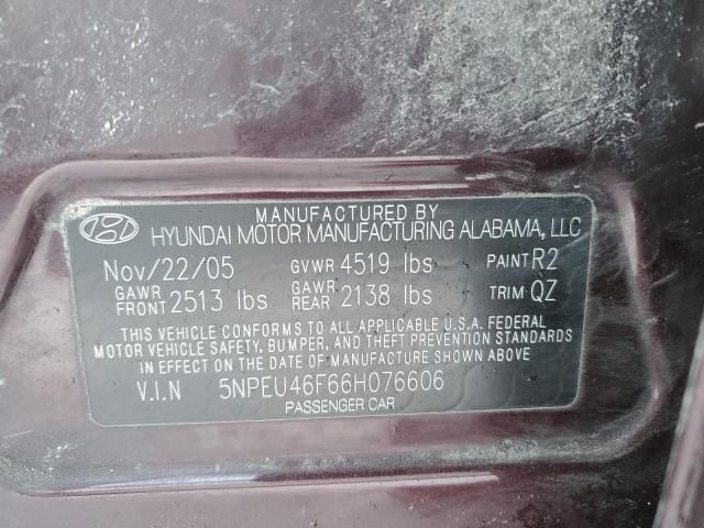 2006 Hyundai Sonata GLS