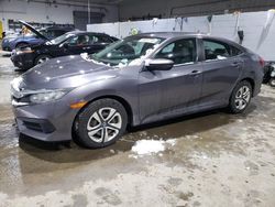 Salvage cars for sale at Candia, NH auction: 2016 Honda Civic LX