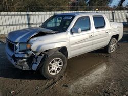 Salvage cars for sale from Copart Hampton, VA: 2006 Honda Ridgeline RTS