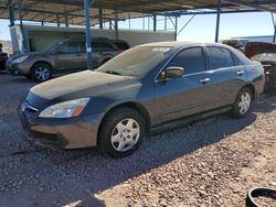 Honda salvage cars for sale: 2007 Honda Accord LX