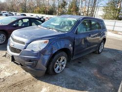 Salvage cars for sale from Copart North Billerica, MA: 2014 Chevrolet Equinox LS