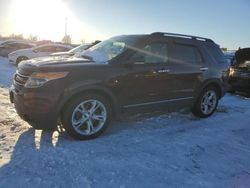 Salvage cars for sale from Copart Cahokia Heights, IL: 2012 Ford Explorer Limited