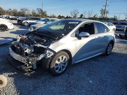 Salvage cars for sale at Riverview, FL auction: 2020 Toyota Corolla LE