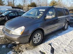 Salvage cars for sale at Waldorf, MD auction: 2012 KIA Sedona LX